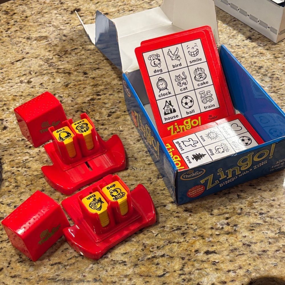 Think! Zingo! Bingo Game with bonus game